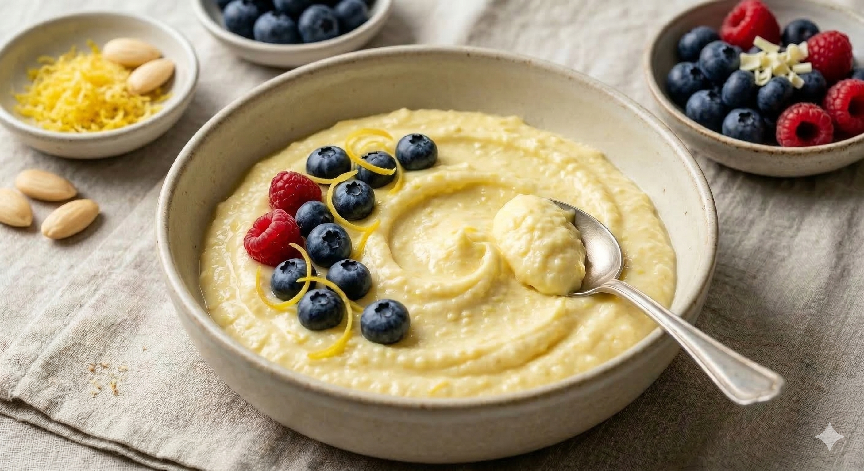 Zitronen-Ricotta-Creme