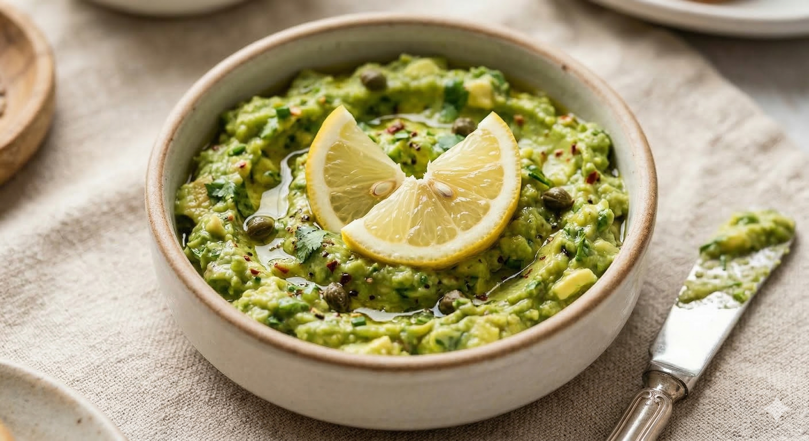 Avocado-Zitronen-Dip