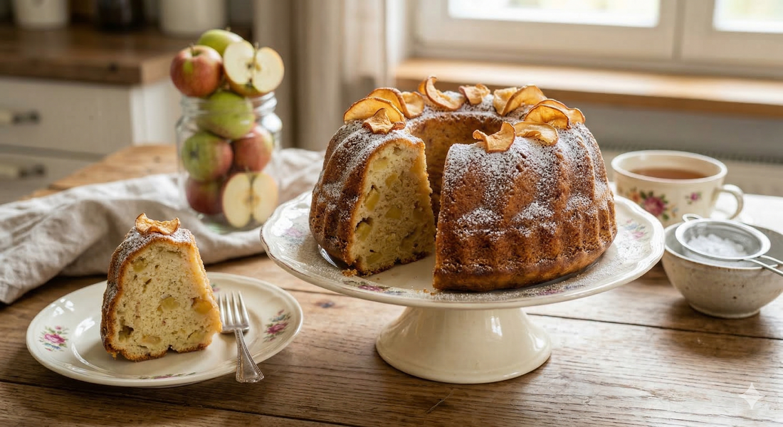 Apfel-Gugelhupf